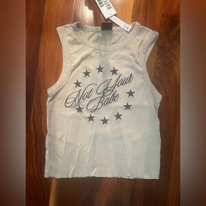 Urban Outfitters Cream Tank Top